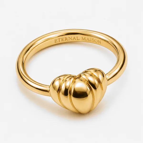 Anillo Liso en oro 18K